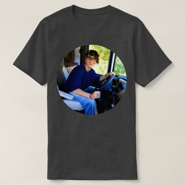 Zaz the Lorry Driver T-Shirt (Design Front)