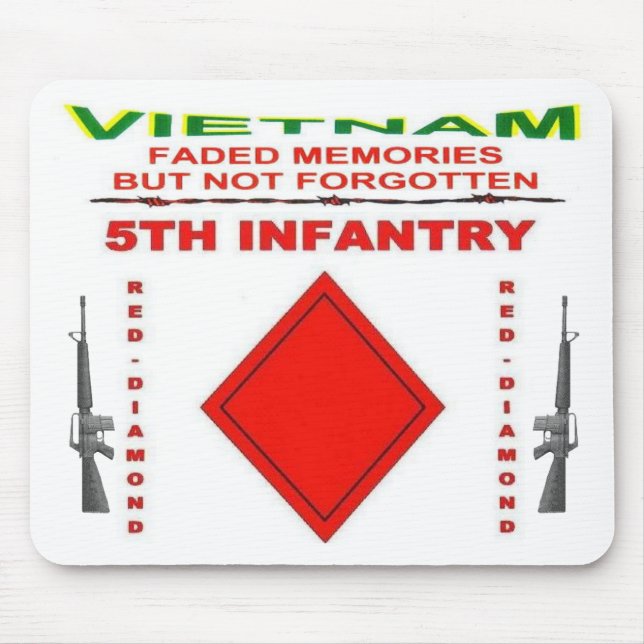 zazv-5tInfantry - Customised Mouse Mat (Front)