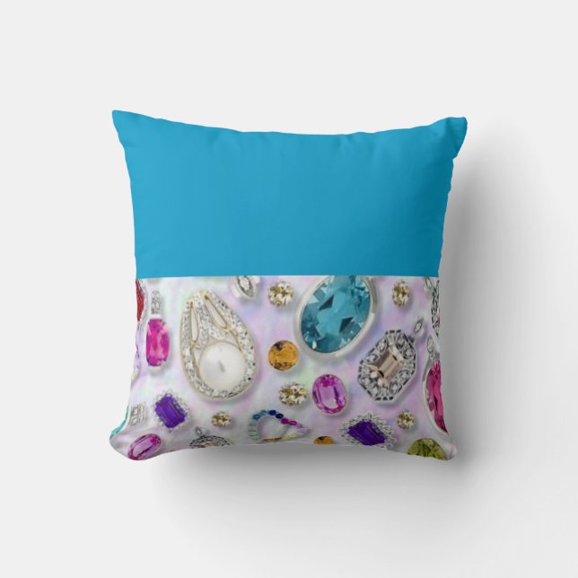 Zazziest Jewels Cushion (Front)