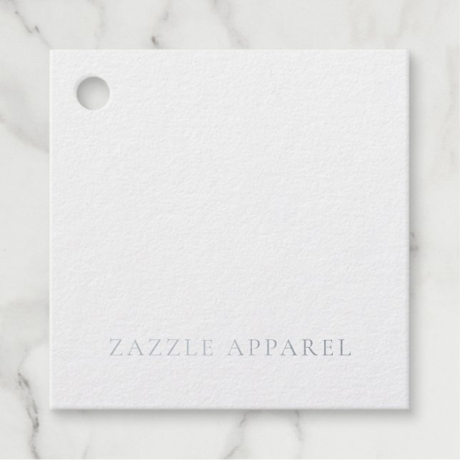 Zazzle Apparel Variety Draught tag (Front)