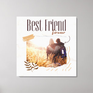 Zazzle Best friend forever Canvas Print