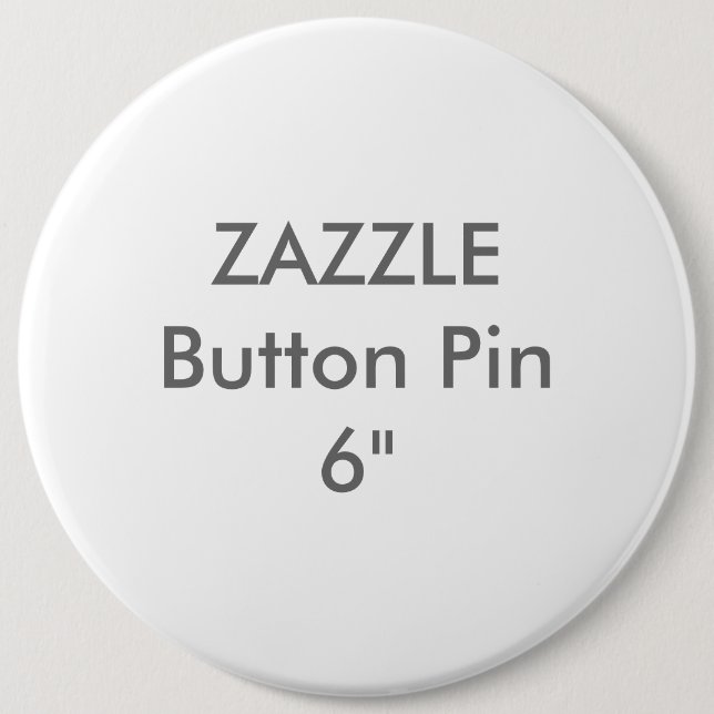 Zazzle Blank Custom 1 1/4" Colossal Button Pin (Front)