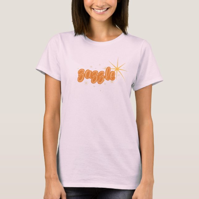 Zazzle Bubbly! T-Shirt (Front)