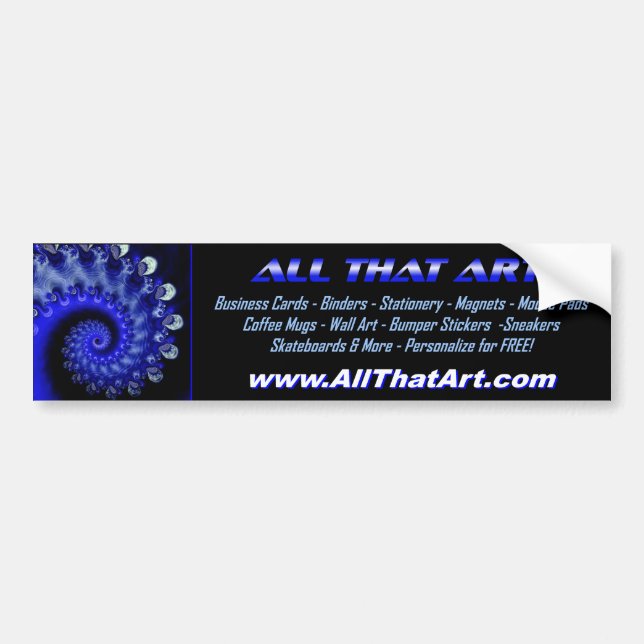 Zazzle Bumper Sticker (Front)