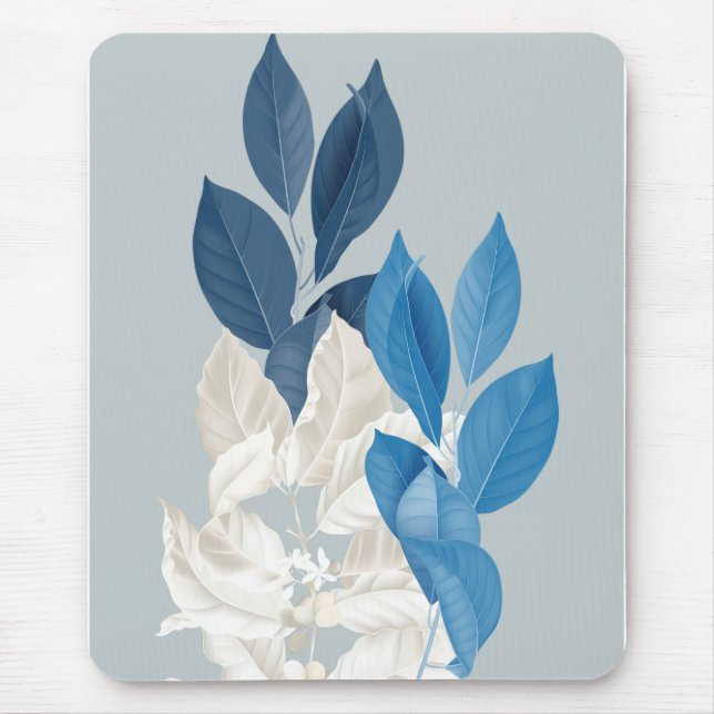 Zazzle canvas paint mouse mat (Front)