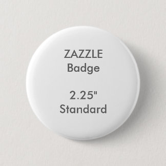 ZAZZLE Custom Printed 2.25" Standard Round Badge
