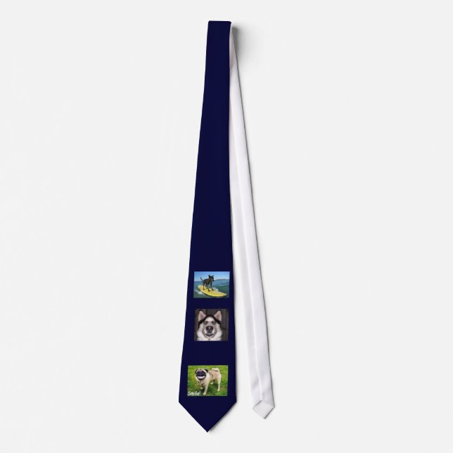 zazzle dogs tie (Front)