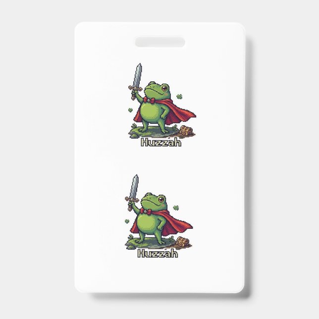 zazzle  ID badge (Front)