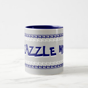 Zazzle Me Blue Mug