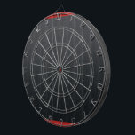 Zazzle Sport Collection Dart Board<br><div class="desc">Metal Cage Black strip and red background Dart Board</div>