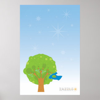 Zazzle Tree Poster