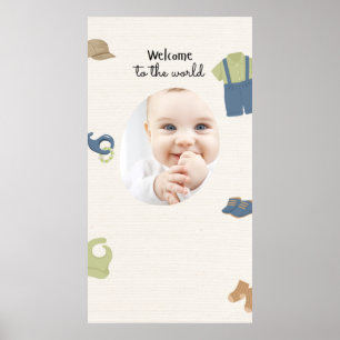 Zazzle welcome to the world  poster prints 