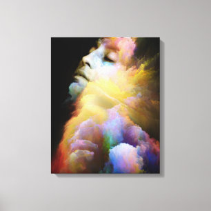 Zazzle Woman canvas Print