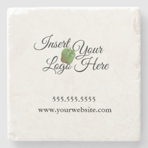 Zazzle Your Company Logo Stone Coaster