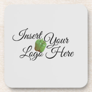 Zazzle Your Logo Here Beverage Coaster