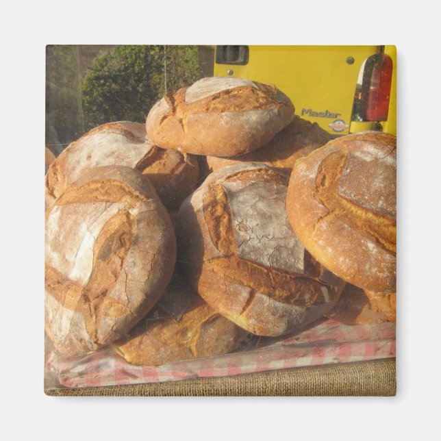 Zazzlebread Magnet (Front)