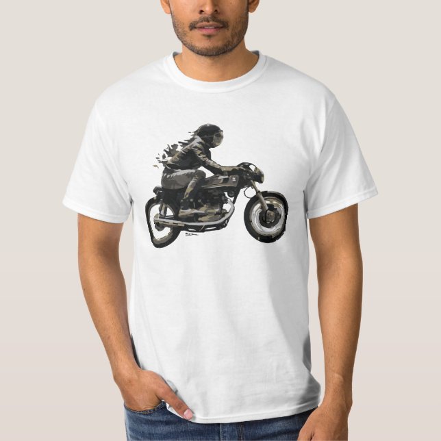 Zazzle's Coolest Cheapest Motorcycle T-shirt (Front)