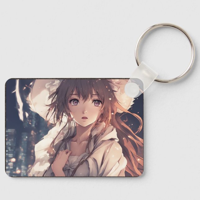 Zazzle's Trendy unique Acrylic Keychain Designs (Front)