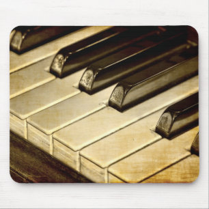 ZazzleTops Award! Vintage Piano Keys Mousepad