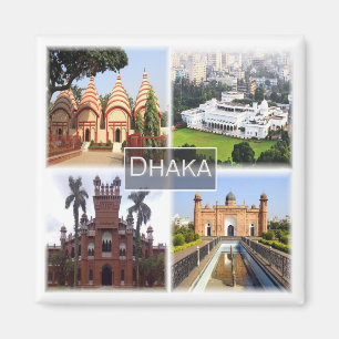 zBD008 DHAKA, Bangladesh, Asia, Fridge Magnet