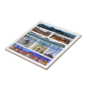 zBE006 BRUSSELS Belgium, Tile