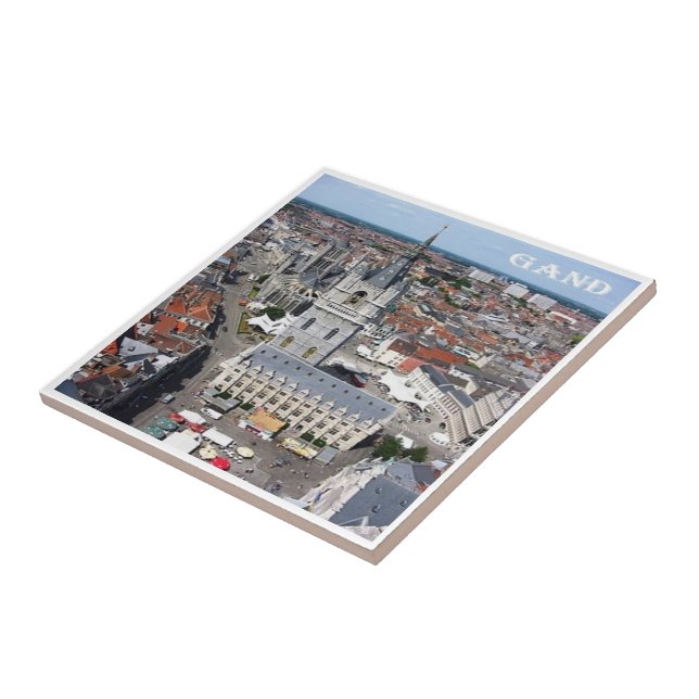 zBE011 GHENT Belgium, Tile (Side)