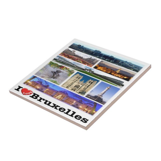 zBE013 BRUSSELS BRUXELLES Belgium, Tile (Side)