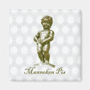zBE054 MANNEKEN PIS Brussels Bruxelles, Fridge Magnet