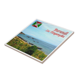 zBI008 LAKE TANGANYKA, BURUNDI, Africa, Tile