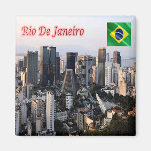 zBR026 RIO DE JANEIRO, Center, Brazil, Fridge Magnet