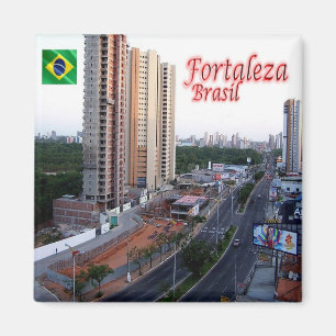 zBR034 FORTALEZA, Brazil, America, Fridge Magnet