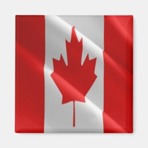 zCA002 CANADA, Waving Flag, America, Fridge Magnet