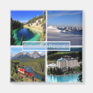 zCA005 CANADA, Mosaic, America, Fridge Magnet