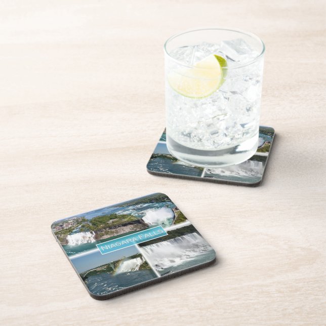 zCA012 NIAGARA FALLS from Rainbow bridge, Coaster (Right Side)