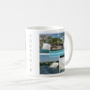 zCA012 NIAGARA FALLS from Rainbow bridge, Coffee Mug