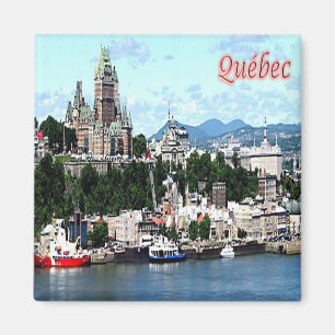 zCA017 QUEBEC City, Panorama, Canada, Fridge Magnet