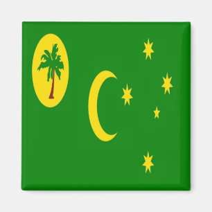 zCC001 - FLAG, COCOS ISLLANDS AND KEELING, Fridge Magnet