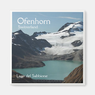 zCH003 Ofenhorn Punta d'Arbola, Fridge Magnet