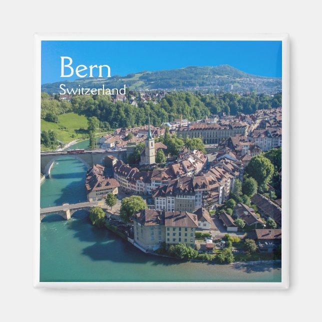 zCH005 BERN Switzerland, Fridge Magnet (Front)
