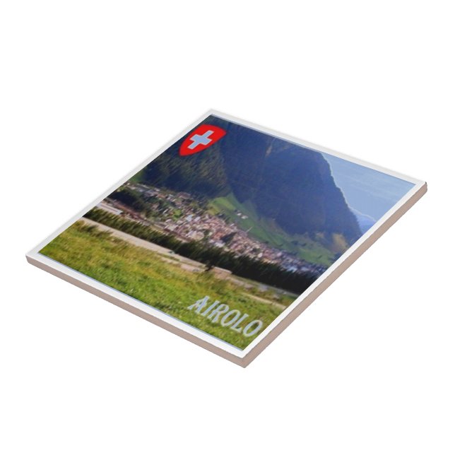 zCH039 AIROLO Switzerland - Tile (Side)