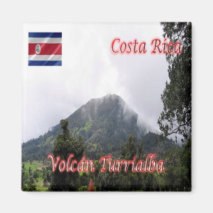 zCR005 COSTA RICA, Volcan Turrialba, Fridge Magnet