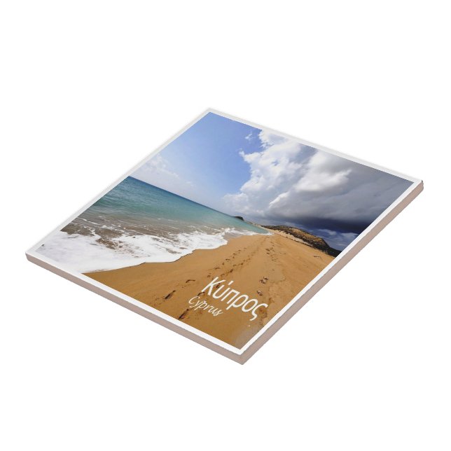 zCY005 CYPRUS Beach, Tile (Side)