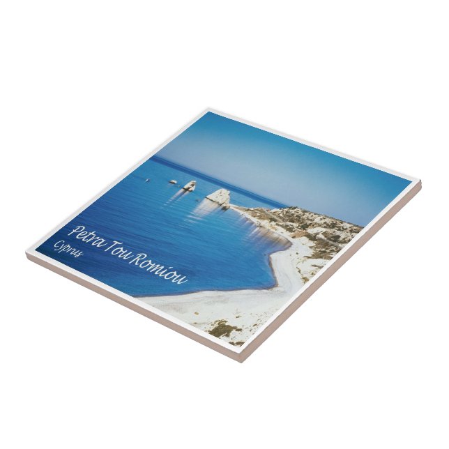zCY008 PETRA TOU ROMIOU Cyprus, Tile (Side)