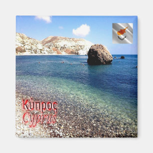 zCY009 PETRA TOU ROMIOU Cyprus, Magnet