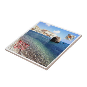 zCY009 PETRA TOU ROMIOU Cyprus, Tile