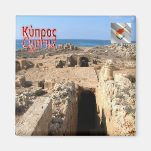 zCY022 THE TOMBS OF THE KINGS - Cyprus - Fridge Magnet