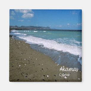 zCY028 AKAMAS Cyprus, Fridge Magnet