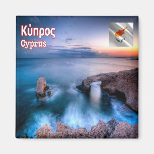 zCY030 AGIA NAPA Cyprus, Fridge Magnet