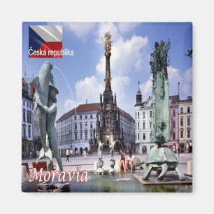 zCZ014 MORAVIA Czech Republic, Fridge Magnet