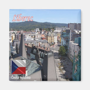 zCZ018 LIBEREC Czech Republic - Fridge Magnet